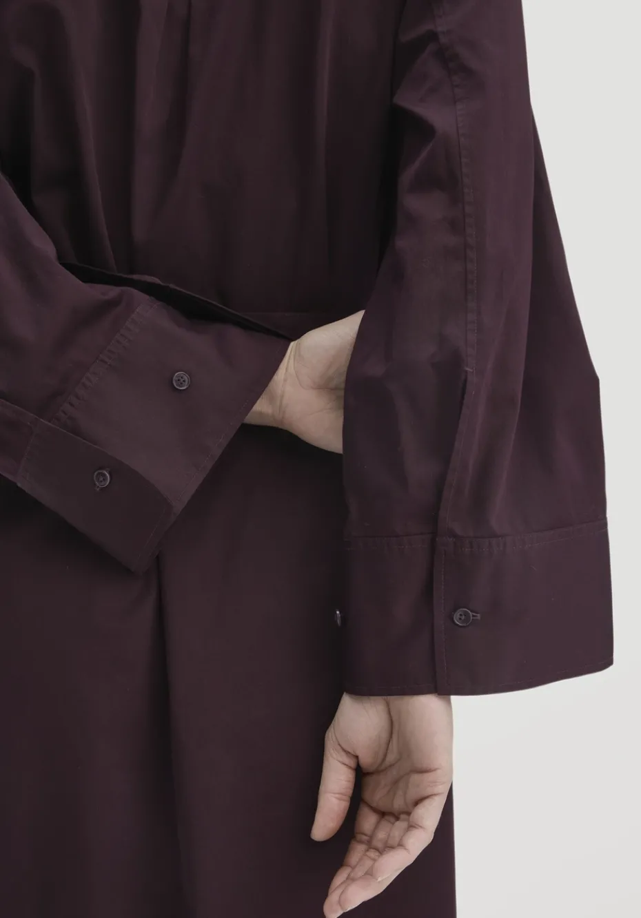 hessnatur Kleid Relaxed aus reiner Bio-Baumwolle von schwarzbeere Online