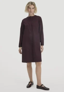 hessnatur Kleid Relaxed aus reiner Bio-Baumwolle von schwarzbeere Online