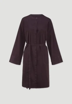 hessnatur Kleid Relaxed aus reiner Bio-Baumwolle von schwarzbeere Online