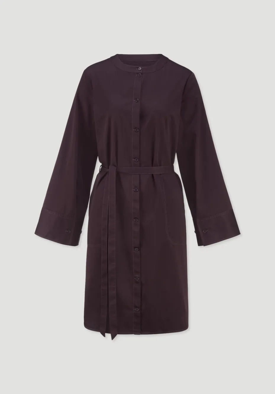 hessnatur Kleid Relaxed aus reiner Bio-Baumwolle von schwarzbeere Online
