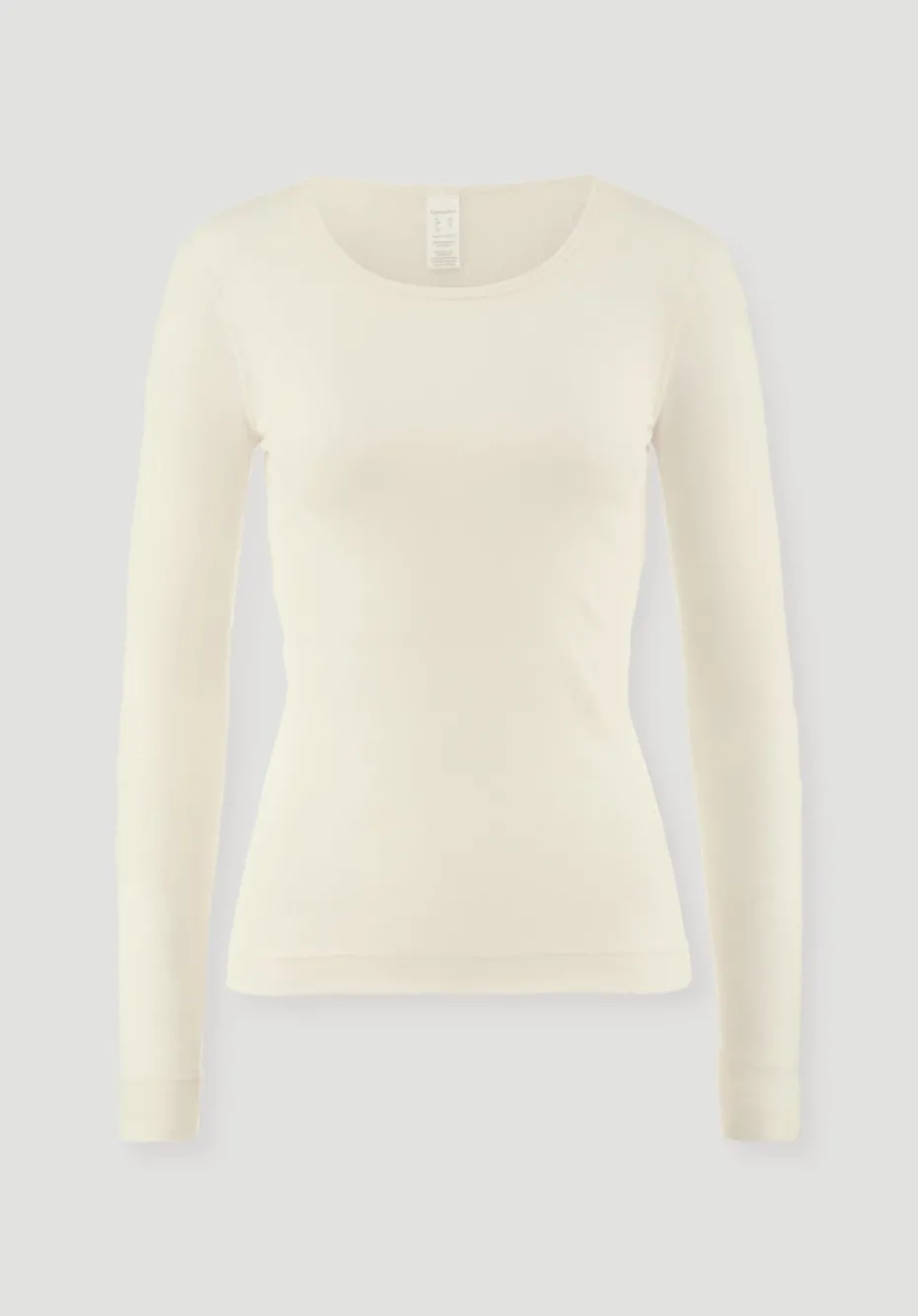 hessnatur Langarmshirt SILK & WARM TOUCH mit Bio-Merinowolle und Seide von natur Sale