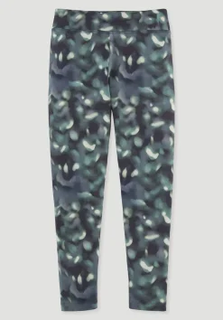 hessnatur Leggings aus Bio-Baumwolle von schieferblau New