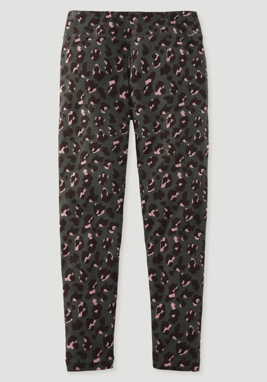 hessnatur Leggings aus Bio-Baumwolle von tannengrün Sale