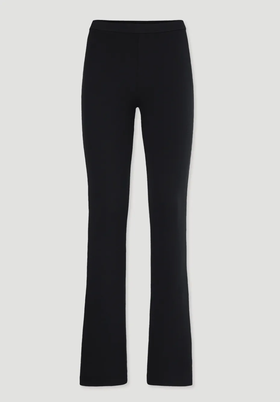 hessnatur Leggings Flared SOFT RIB aus Bio-Baumwolle von schwarz Discount