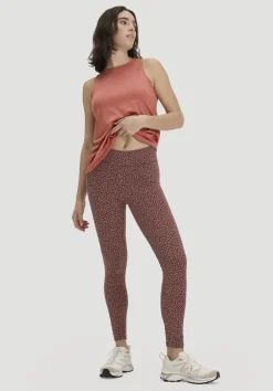 hessnatur Leggings Medium Cut ACTIVE LIGHT aus Bio-Baumwolle von mauvebraun Outlet