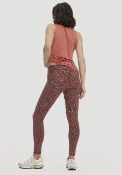 hessnatur Leggings Medium Cut ACTIVE LIGHT aus Bio-Baumwolle von mauvebraun Outlet