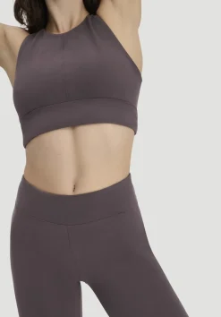 hessnatur Leggings Medium Cut ACTIVE LIGHT aus Bio-Baumwolle von mauvebraun Online