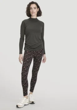 hessnatur Leggings Medium Cut ACTIVE LIGHT aus Bio-Baumwolle von tannengrün Clearance