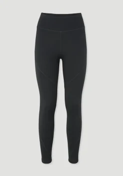 hessnatur Leggings Medium Cut ACTIVE FUNCTIONAL aus Bio-Merinowolle und Bio-Baumwolle von schwarz Best