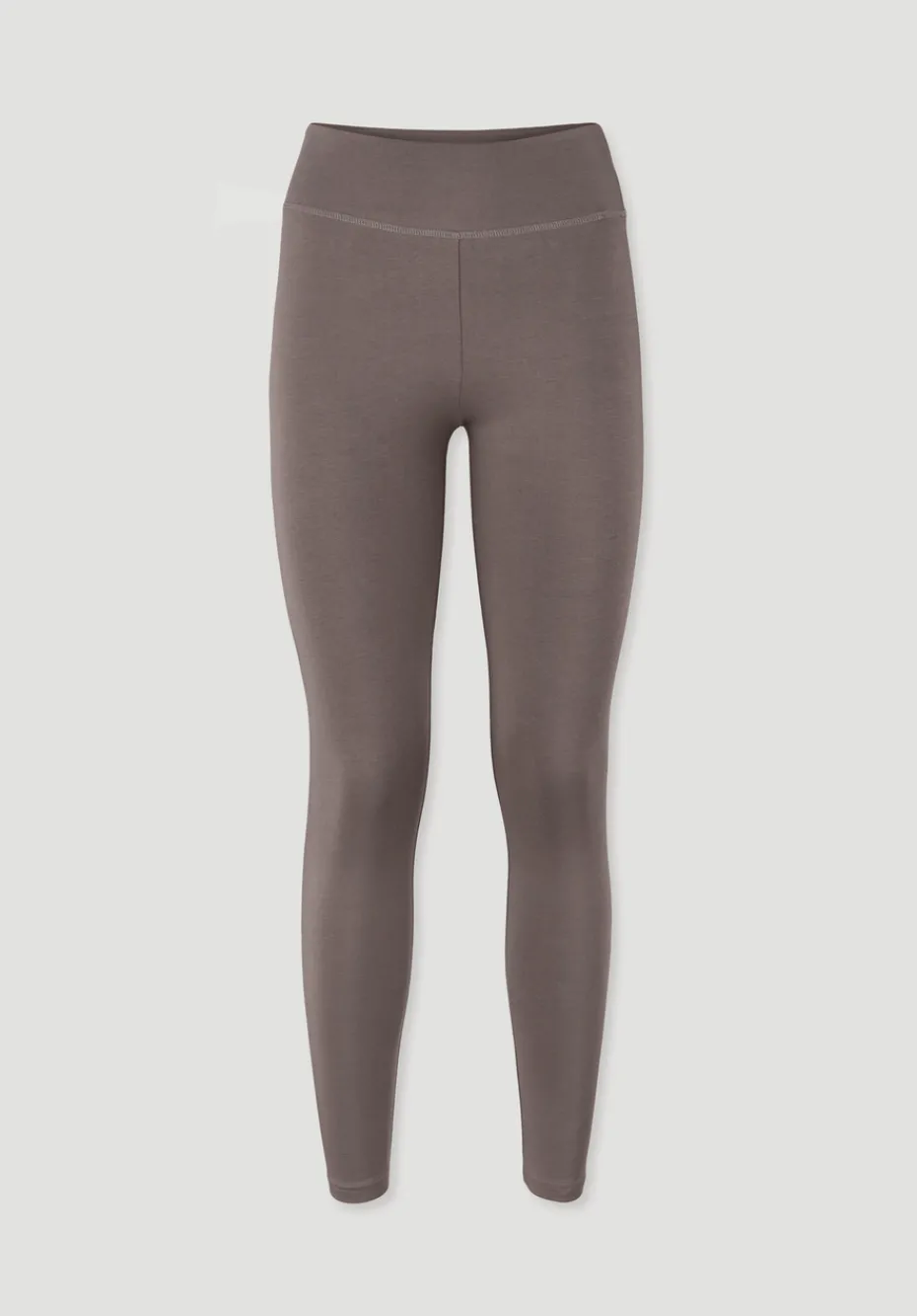 hessnatur Leggings Medium Cut ACTIVE LIGHT aus Bio-Baumwolle von dunkles mauve Best