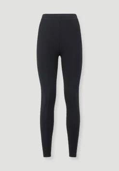 hessnatur Leggings PURE BALANCE aus Bio-Baumwolle und TENCEL™ Modal von schwarz Outlet