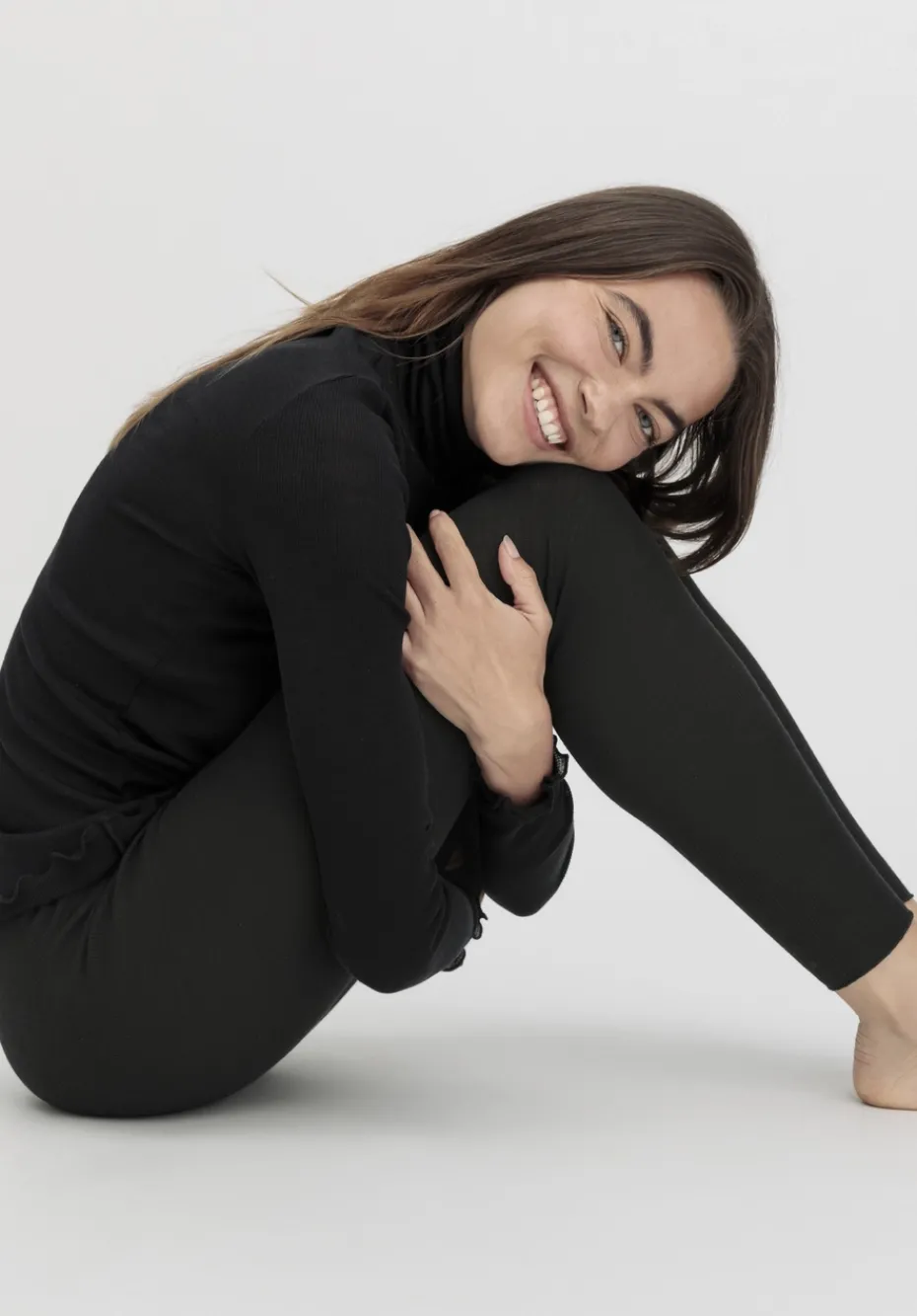 hessnatur Leggings WARM TOUCH mit Bio-Merinowolle und TENCEL™ Lyocell von schwarz Best
