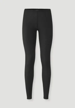 hessnatur Leggings WARM TOUCH mit Bio-Merinowolle und TENCEL™ Lyocell von schwarz Best