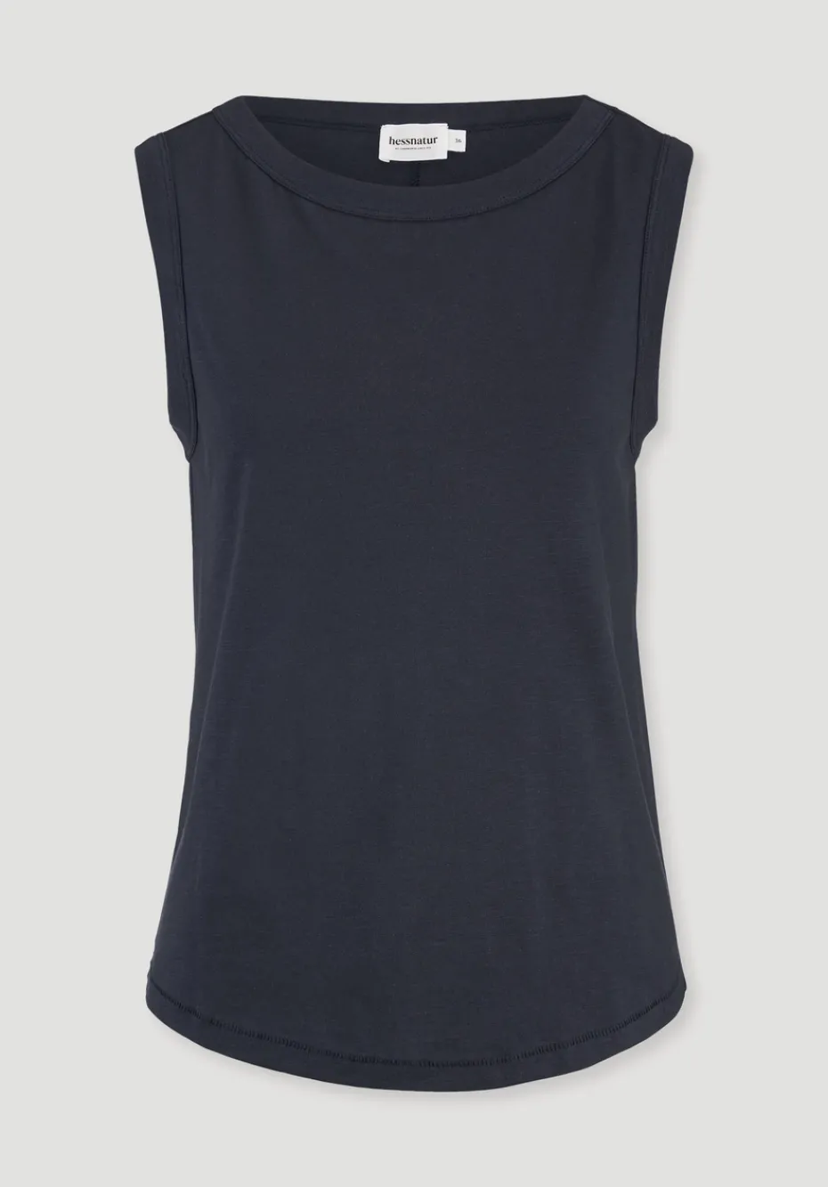 hessnatur Light Slub Jersey Top Regular aus reiner Bio-Baumwolle von marine Outlet
