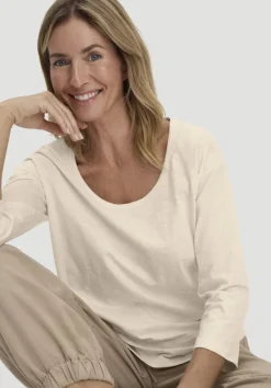 hessnatur Light Slub Longsleeve Relaxed aus reiner Bio-Baumwolle von natur Sale
