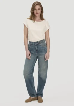 hessnatur Light Slub T-Shirt Relaxed aus reiner Bio-Baumwolle von natur New