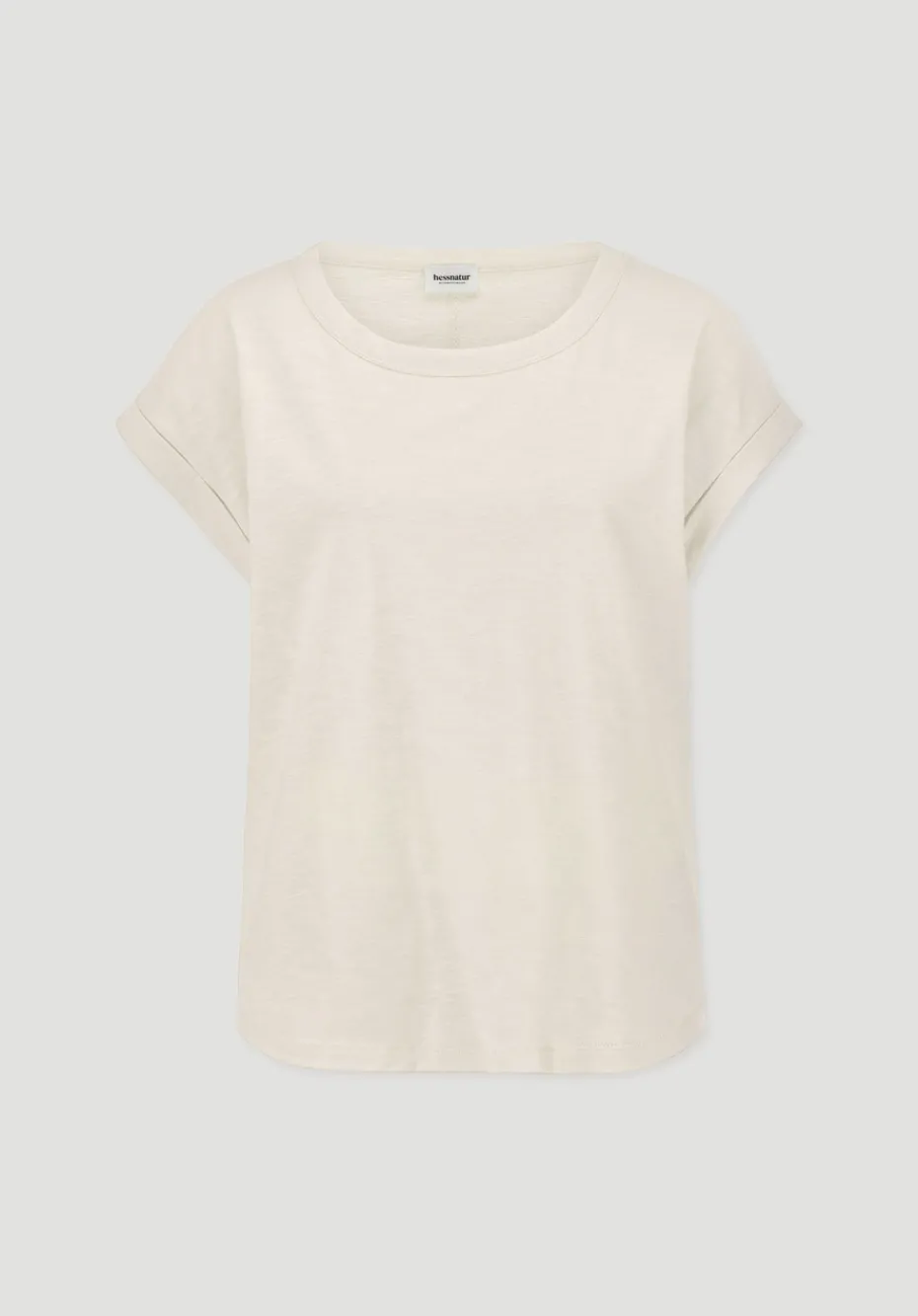 hessnatur Light Slub T-Shirt Relaxed aus reiner Bio-Baumwolle von natur New