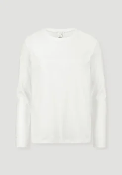 hessnatur Longsleeve PURE NATURE aus reiner Bio-Baumwolle von naturweiss Best