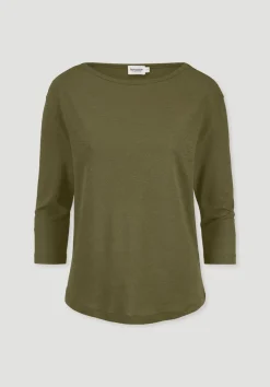 hessnatur Longsleeve Relaxed aus Leinen mit reiner Bio-Baumwolle von goldoliv Discount