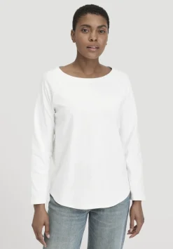 hessnatur Longsleeve Relaxed aus reiner Bio-Baumwolle von naturweiss Best
