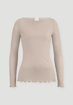 hessnatur Longsleeve WARM TOUCH aus Bio-Merinowolle und TENCEL™ Lyocell von düne Discount