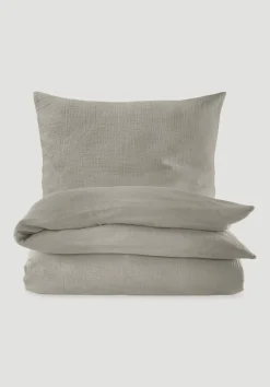 hessnatur Musselin Bettwäsche-Set aus reiner Bio-Baumwolle von kaschmir Sale