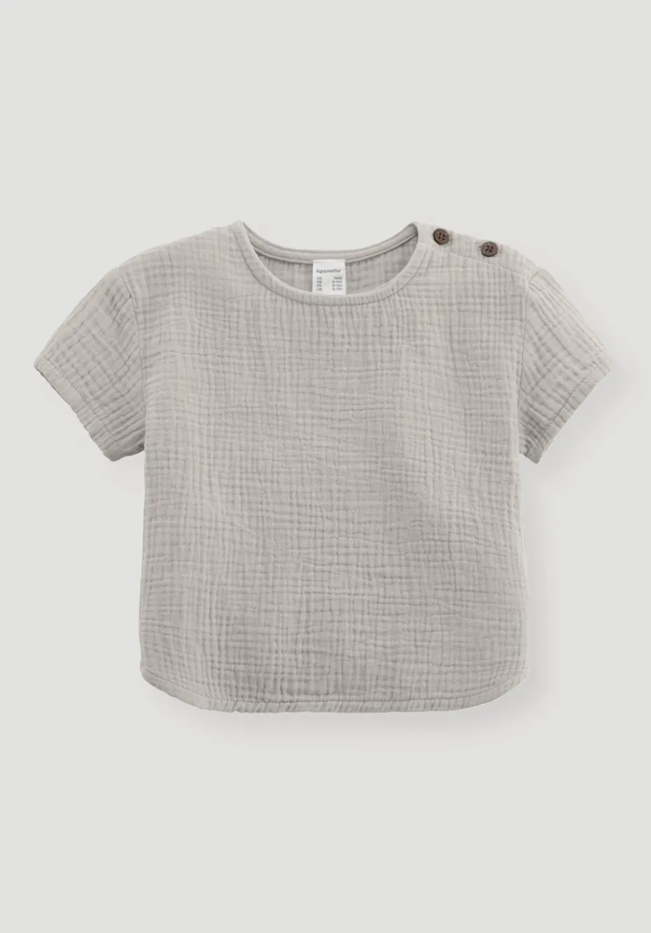 hessnatur Musselin Shirt aus reiner Bio-Baumwolle von düne