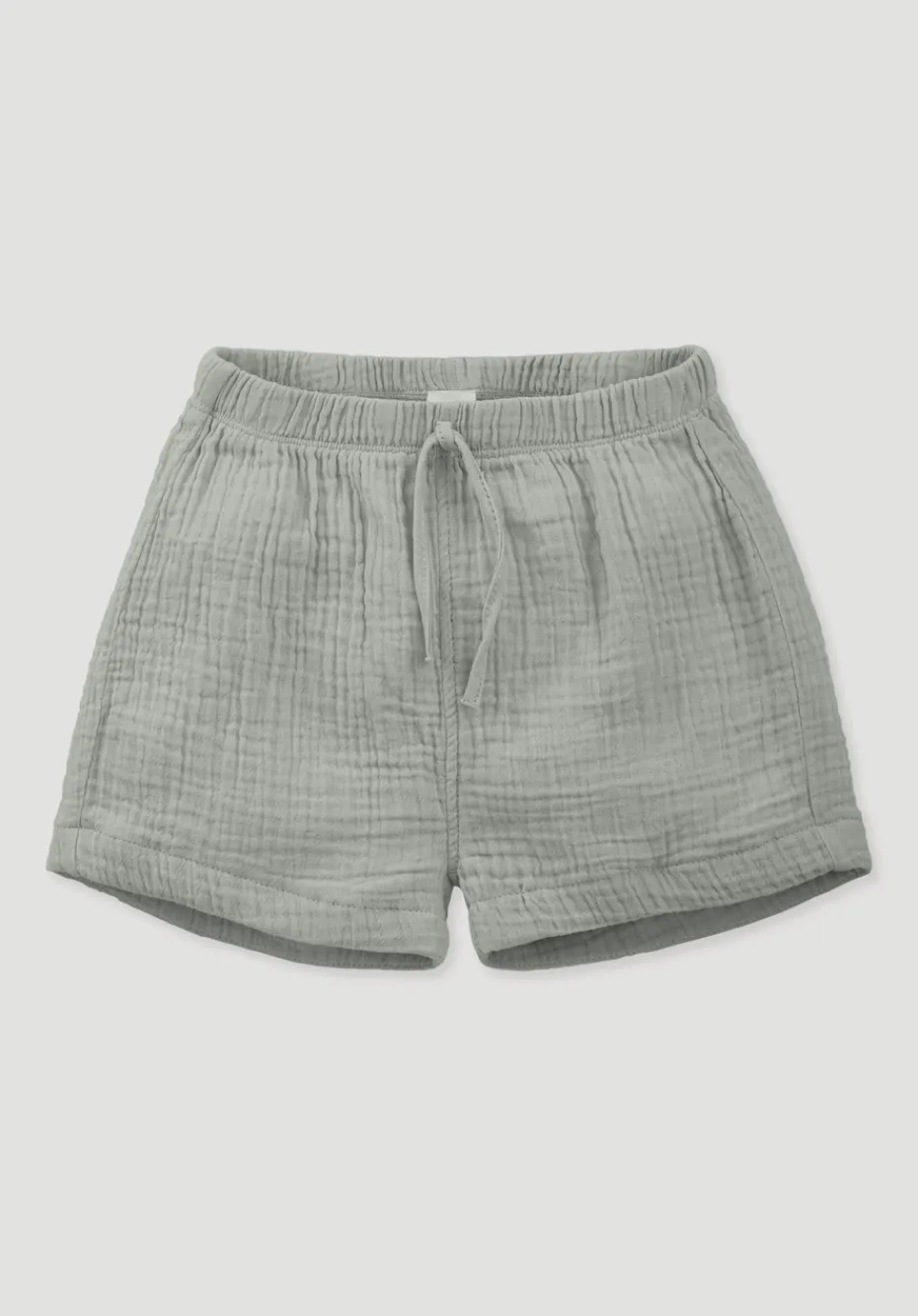 hessnatur Musselin Shorts aus reiner Bio-Baumwolle von nebelgrau Online