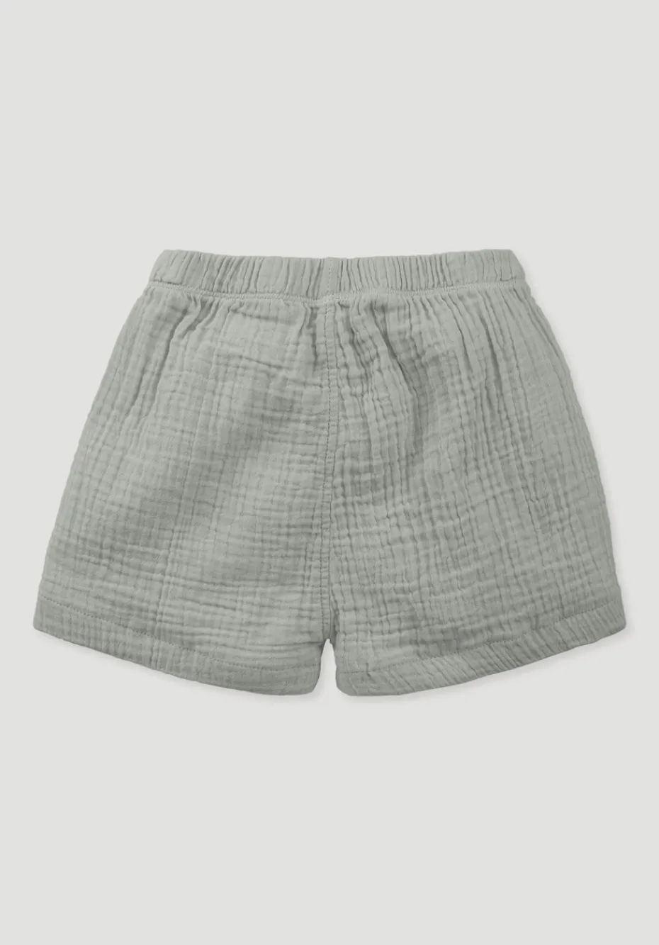 hessnatur Musselin Shorts aus reiner Bio-Baumwolle von nebelgrau Online