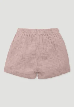 hessnatur Musselin Shorts aus reiner Bio-Baumwolle von rosé Outlet