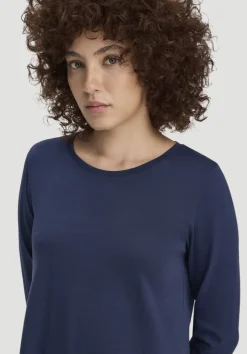 hessnatur Nachthemd PURE COTTON aus reiner Bio-Baumwolle von dunkelblau Online