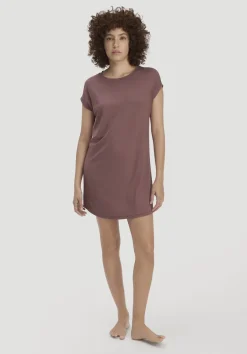 hessnatur Nachthemd Regular PURE FLOW aus TENCEL™ Modal von rosébraun
