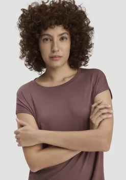 hessnatur Nachthemd Regular PURE FLOW aus TENCEL™ Modal von rosébraun