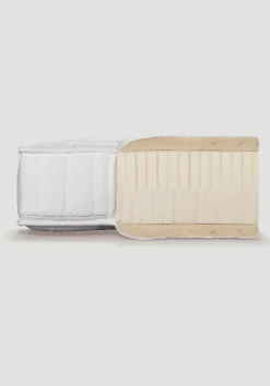 hessnatur Naturlatex-Matratze PREMIUM von Baumwolle gesteppt Hot