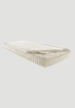hessnatur Naturlatex-Matratze PREMIUM von Baumwolle gesteppt Hot