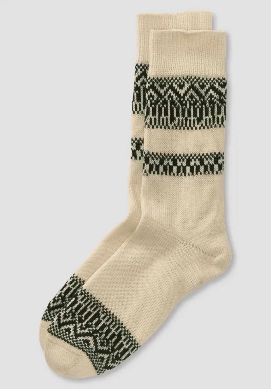 hessnatur Norwegersocke aus reiner Bio-Schurwolle von anthrazit Clearance