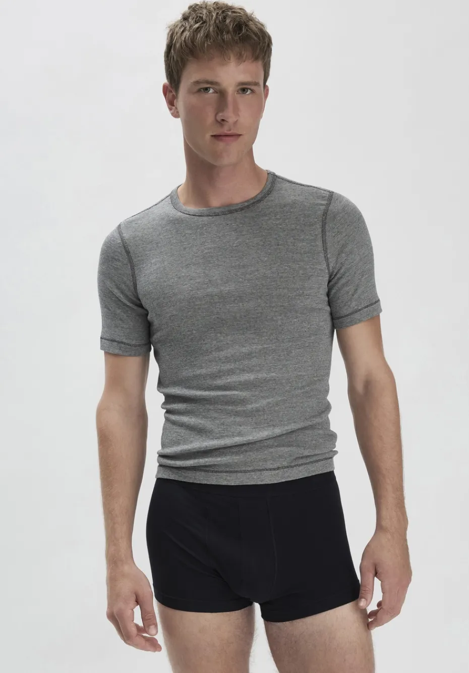 hessnatur Pants Regular Cut COTTON MIX aus Bio-Baumwolle von schwarz Hot