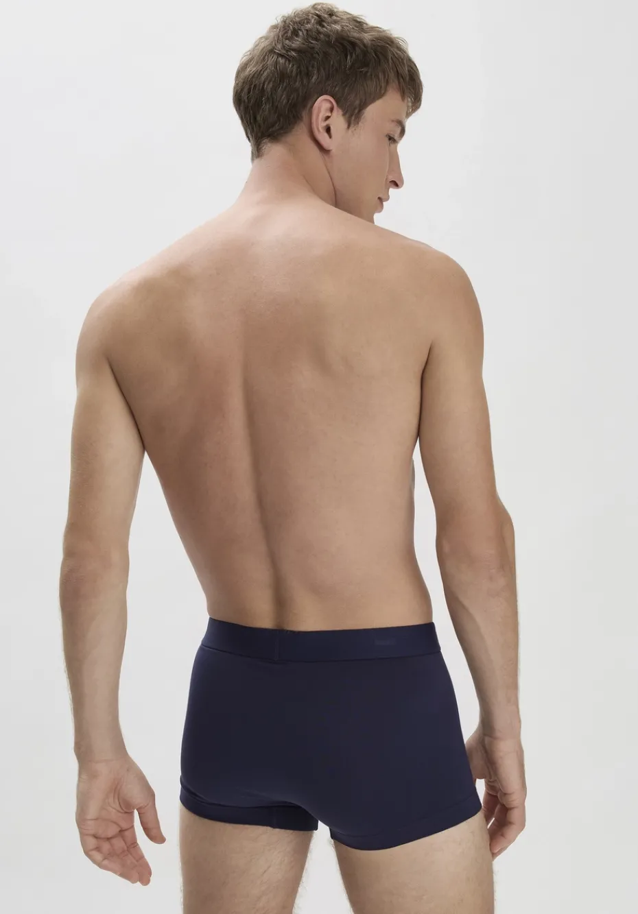 hessnatur Pants Regular Cut COTTON MIX aus Bio-Baumwolle von dunkelblau