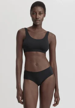 hessnatur Panty Regular Cut COTTON FEEL aus Bio-Baumwolle von schwarz Online