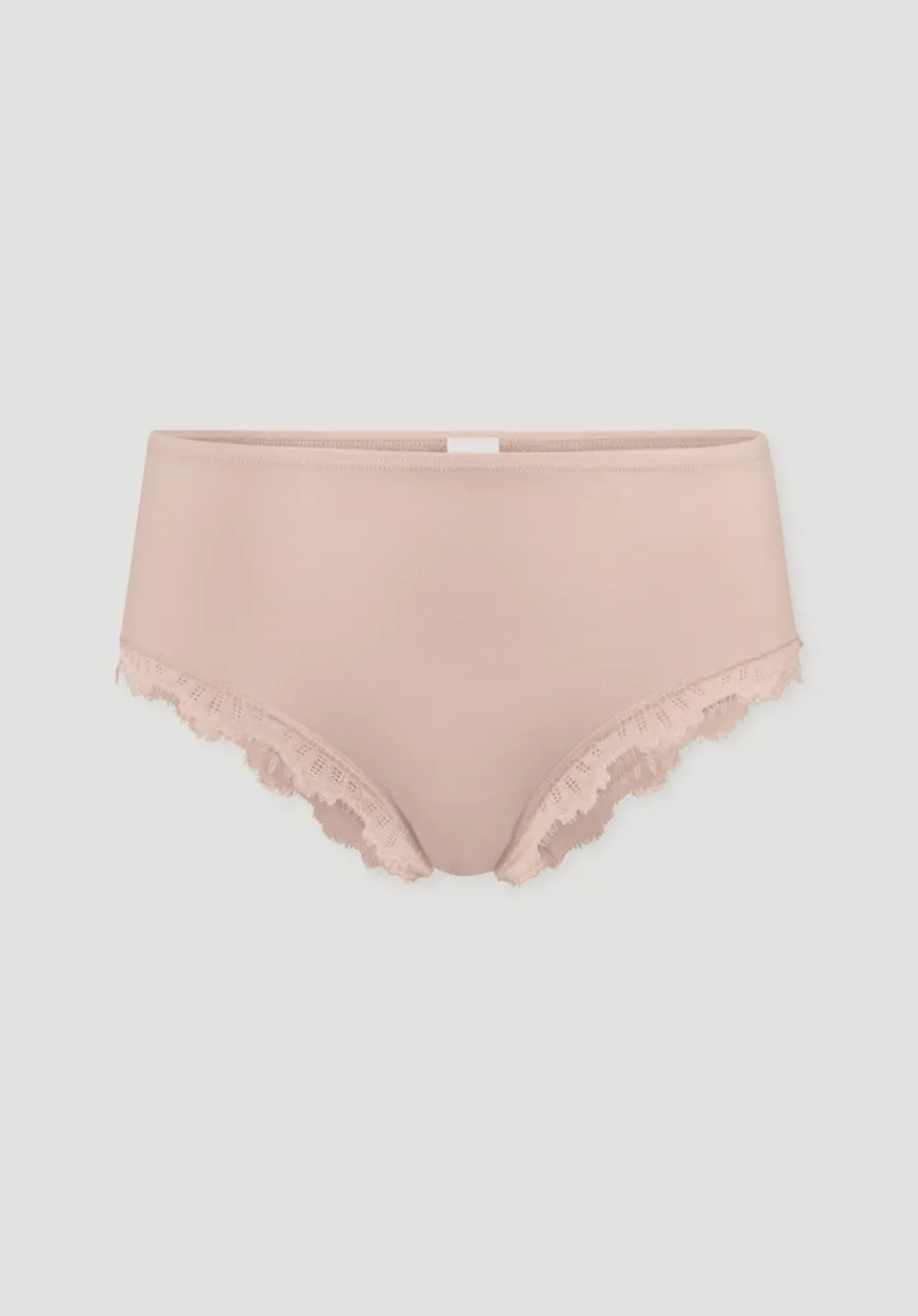 hessnatur Panty Spitze Regular Cut COTTON FEEL aus Bio-Baumwolle von puder Best