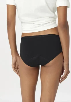 hessnatur Perioden Panty PURE BALANCE aus Bio-Baumwolle und TENCEL™ Modal von schwarz