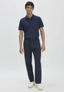 hessnatur Piqué Polo Regular aus reiner Bio-Baumwolle von nachtblau Hot