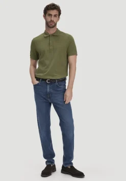 hessnatur Piqué Polo Regular aus reiner Bio-Baumwolle von seetang Discount