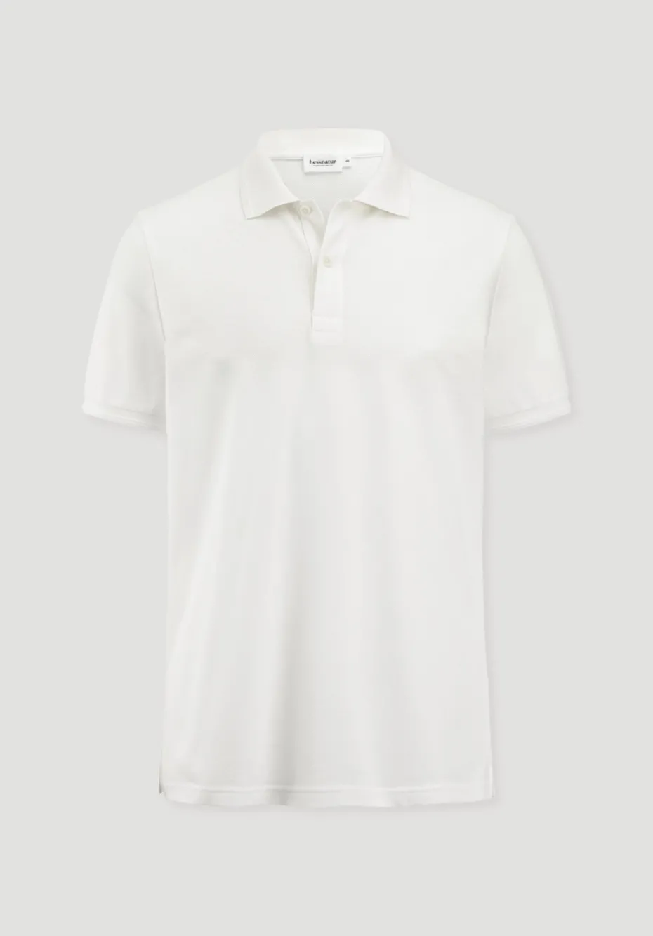 hessnatur Piqué Polo Regular aus reiner Bio-Baumwolle von naturweiss Hot