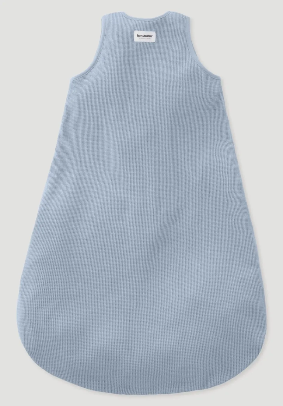 hessnatur Piqué Schlafsack aus reiner Bio-Baumwolle von helles jeansblau Sale
