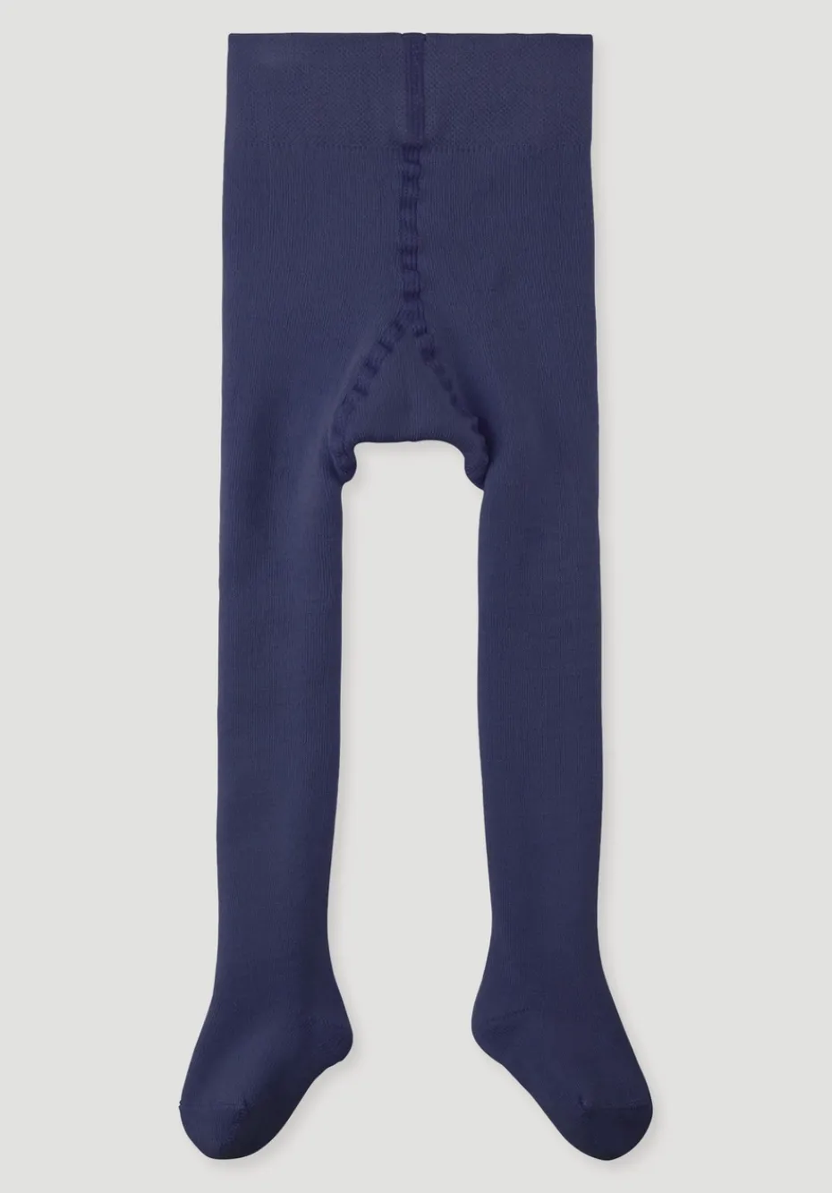 hessnatur Plüsch Strumpfhose aus Bio-Baumwolle von dunkelblau Sale