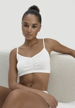 hessnatur Pointelle Bustier PURE COTTON aus reiner Bio-Baumwolle von naturweiss Online