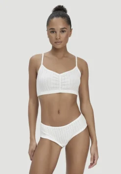 hessnatur Pointelle Panty Regular Cut PURE COTTON aus reiner Bio-Baumwolle von naturweiss New