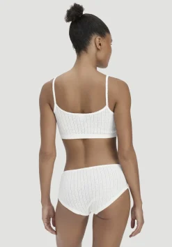 hessnatur Pointelle Panty Regular Cut PURE COTTON aus reiner Bio-Baumwolle von naturweiss New