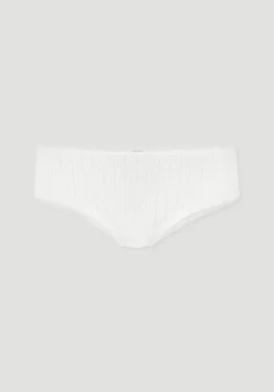hessnatur Pointelle Panty Regular Cut PURE COTTON aus reiner Bio-Baumwolle von naturweiss New